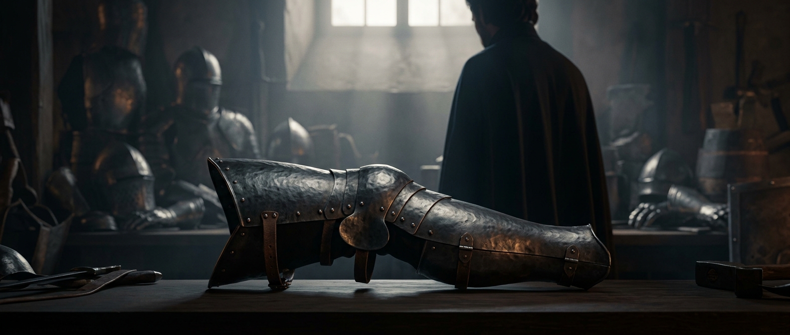 The iron hands made for wounded knights