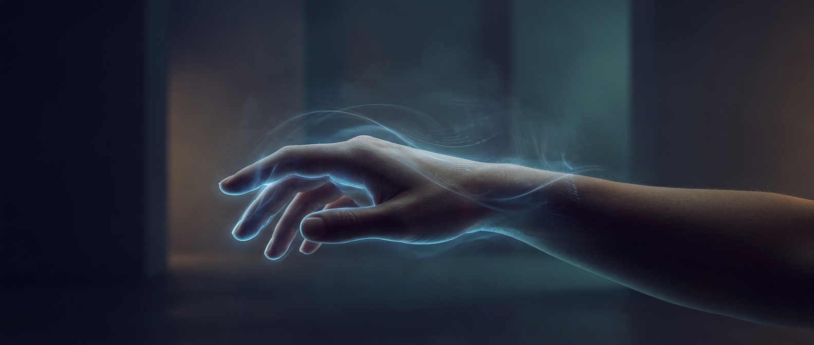 Why a touch can linger for two seconds