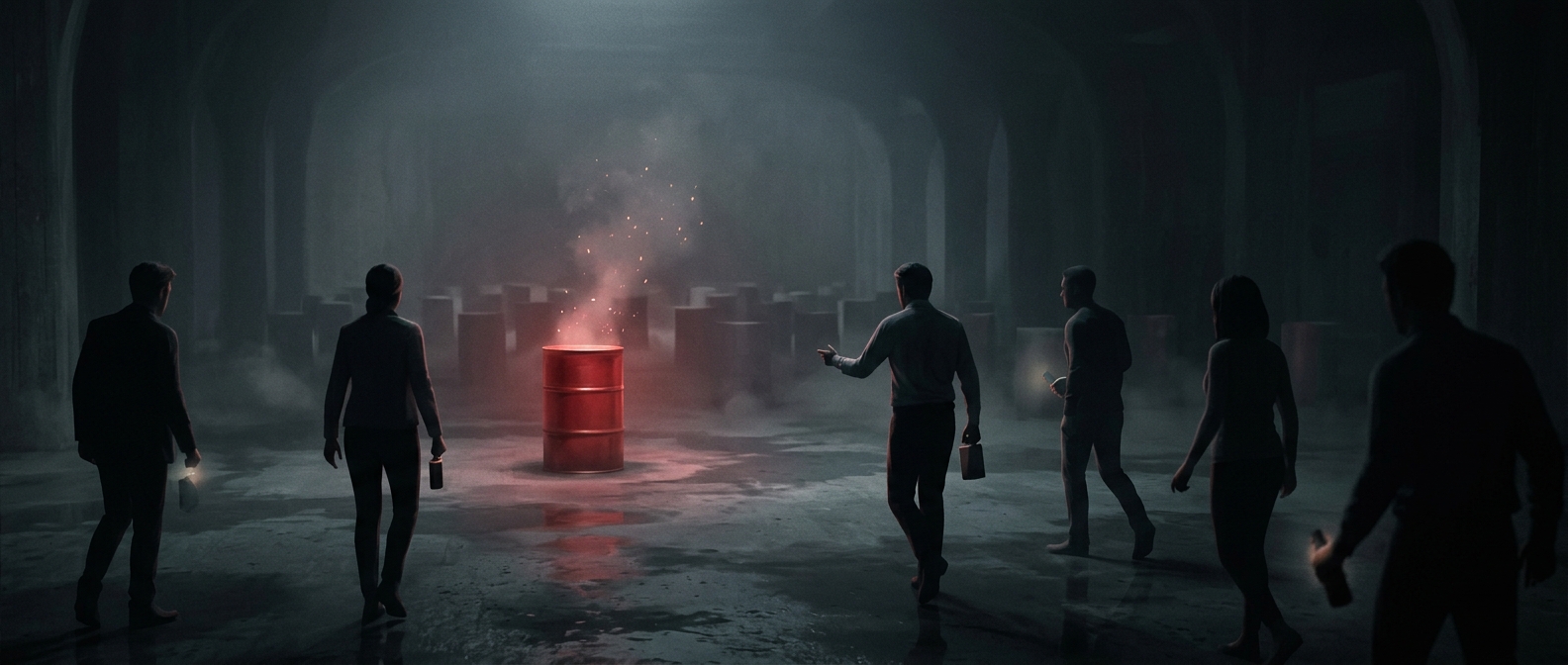 Why red barrels always explode in video games