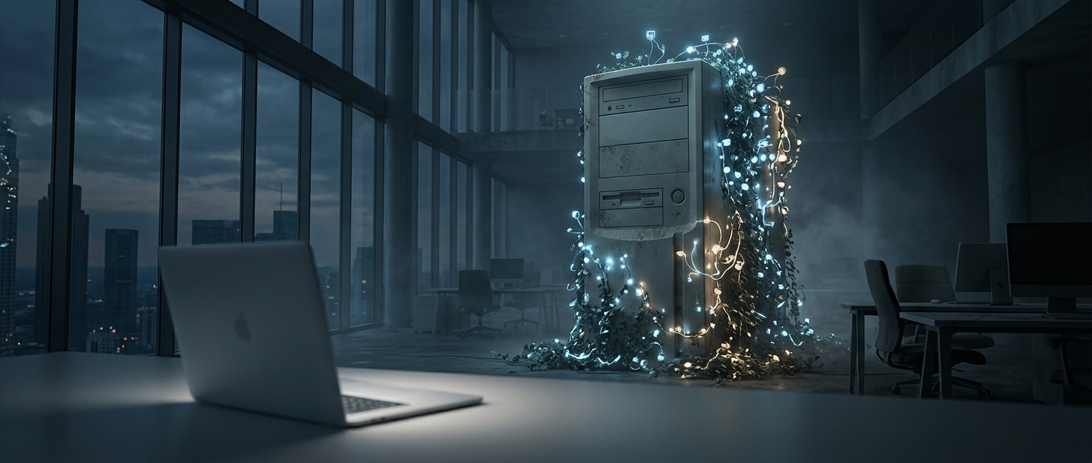 Why office computers moved from desktops to laptops