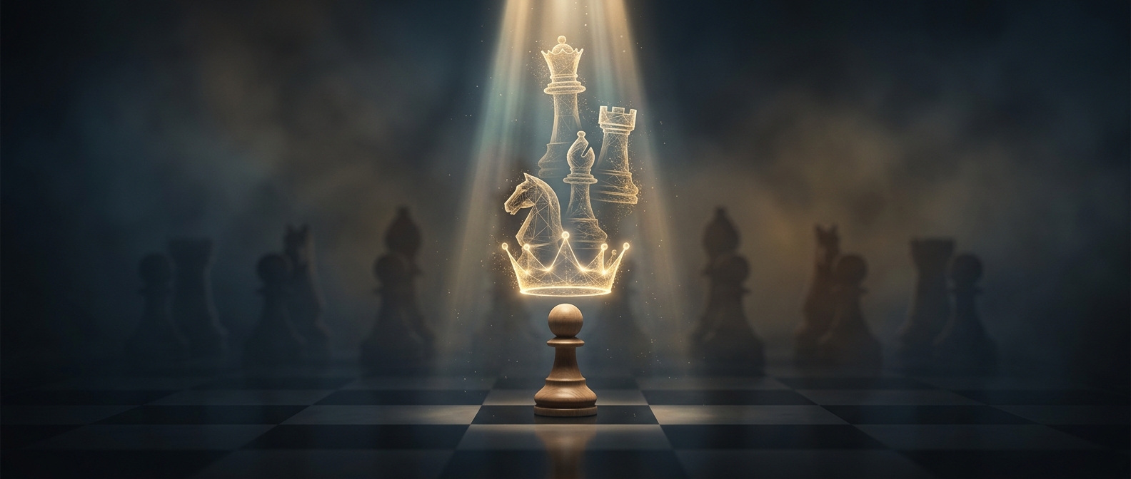 Chess pawns granted immense promotion