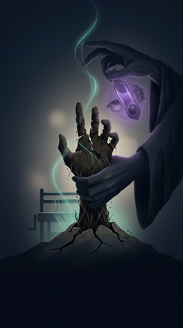 Haitian Vodou features the concept of the bokor, a mystical sorcerer who supposedly resurrects the dead to use them as mindless, soulless laborers in the fields; ethnobotanist…