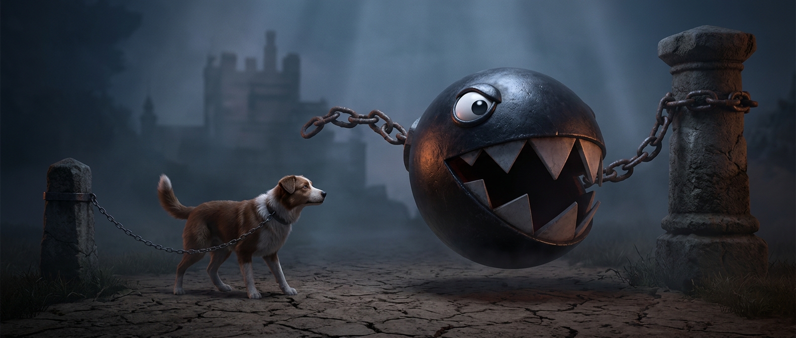 Откуда взялись Chain Chomps в Mario