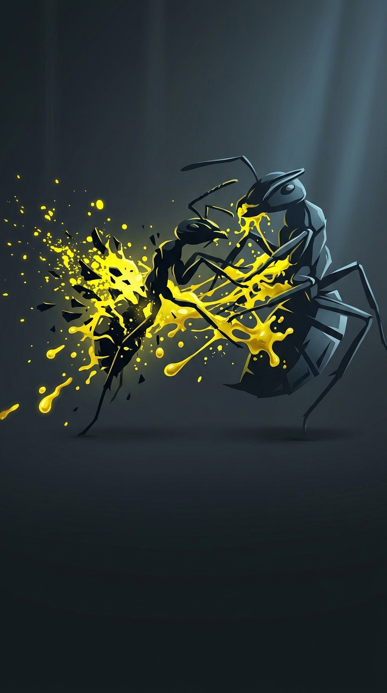 Colobopsis explodens is a fascinating species of Southeast Asian ant whose minor workers possess specialized, oversized glands full of a toxic, sticky secretion that they deploy through suicidal altruism.