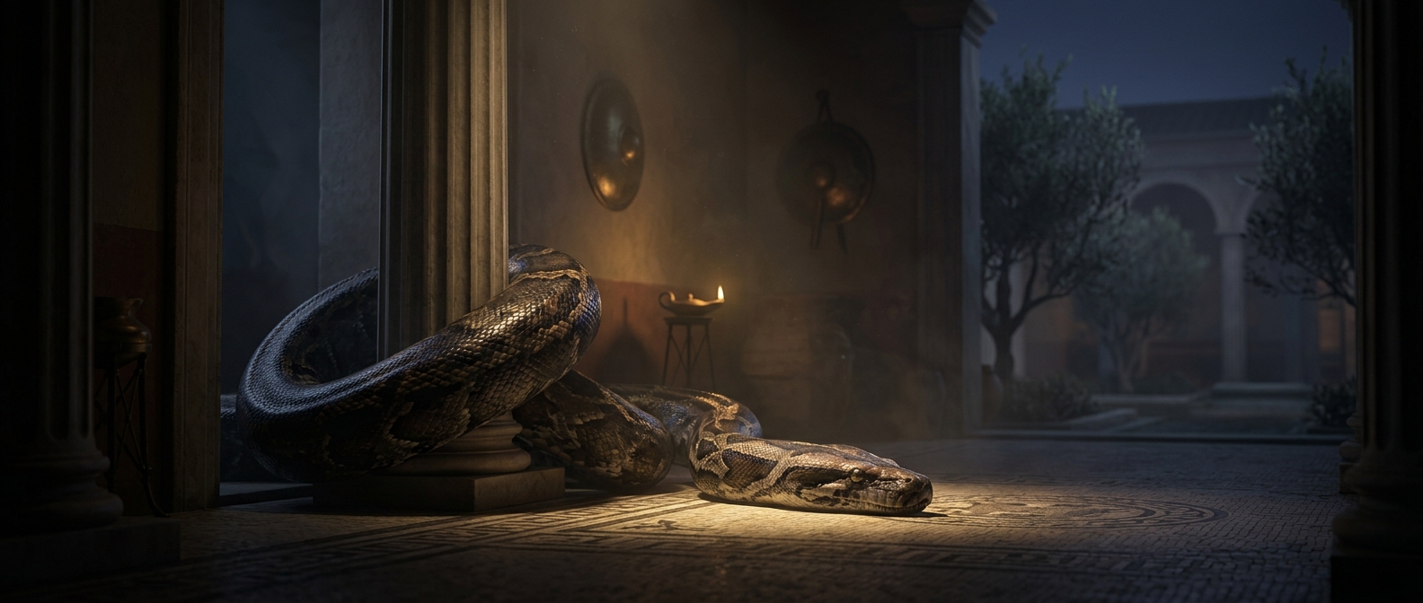 Why Romans kept snakes in their homes