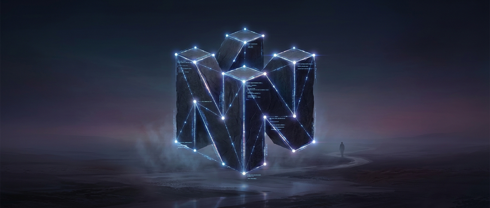 The Nintendo 64 logo hides a perfect 64