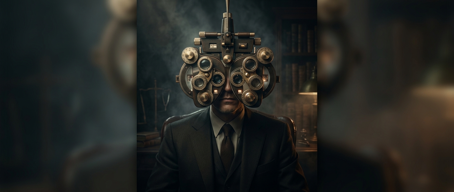 Why the eye doctor keeps asking one or two