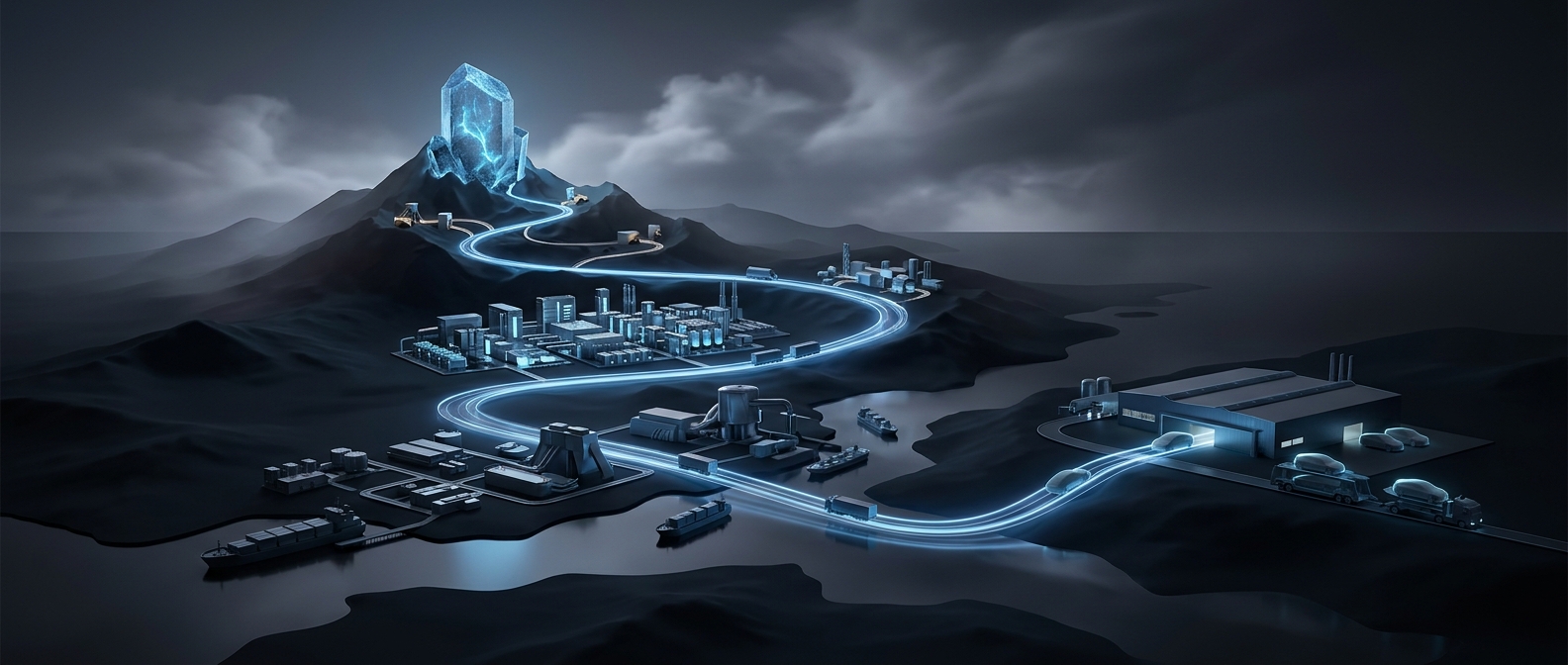 Incredible supply chain of electric vehicles