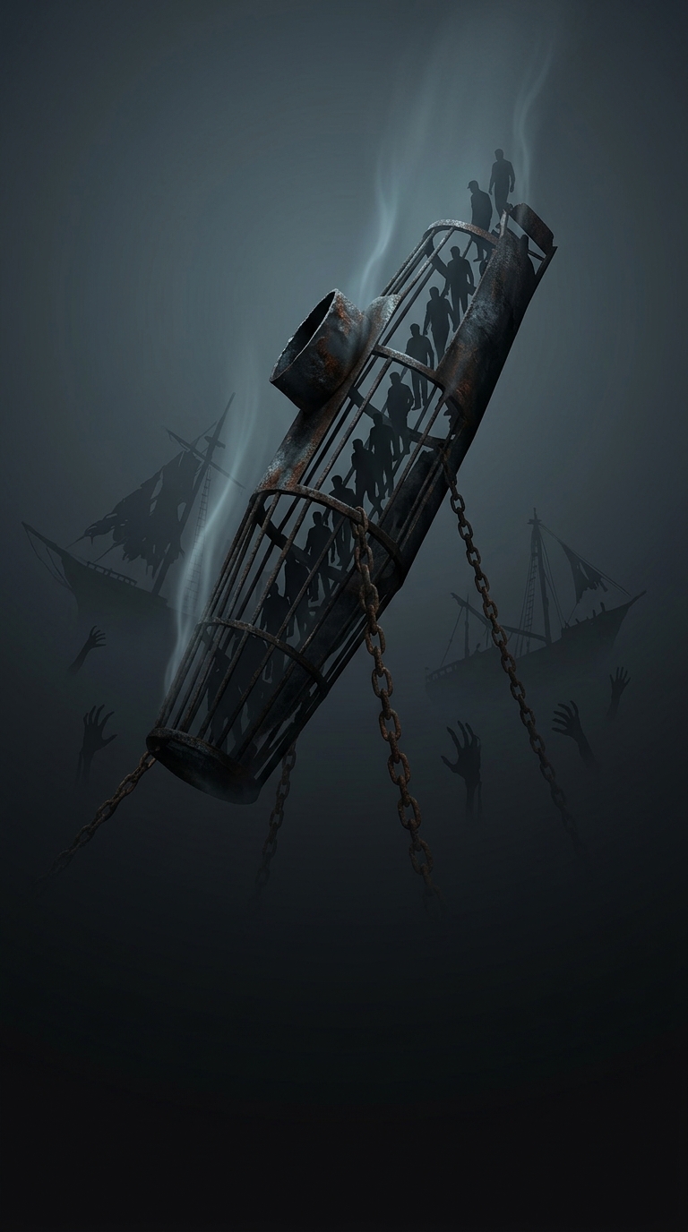 Submarines used during the American Civil War were basically floating metal coffins that killed their own crews much more effectively than they ever harmed the enemy.