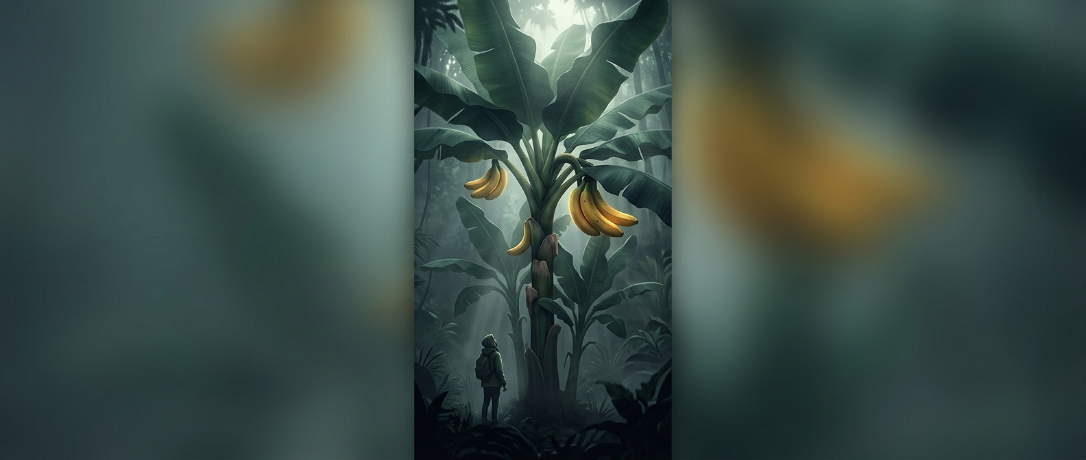 Bananas grow on giant herbs