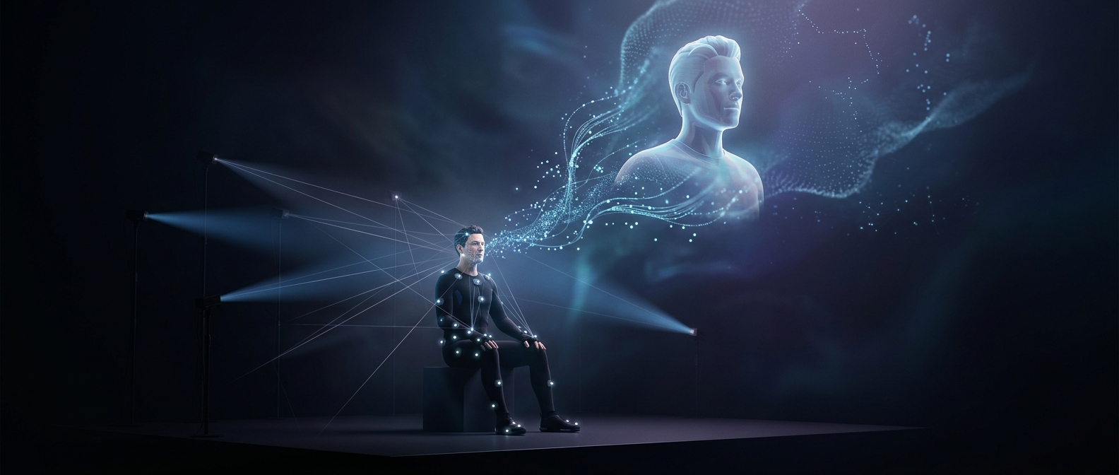 How actors can become digital puppets