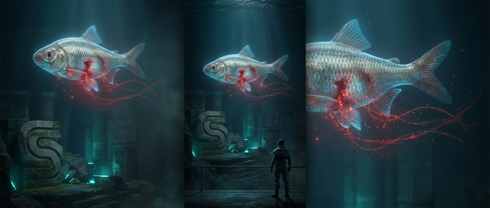 The Sega game with a talking fish that could bleed