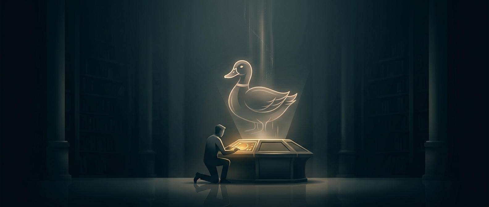 Rickrolling began with a duck on wheels