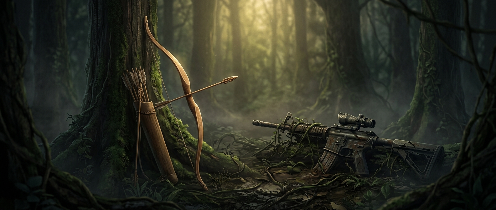 Simple wooden bows outclass modern firearms