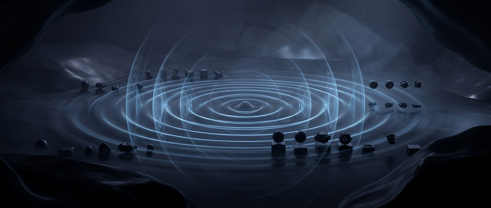 Sound waves move energy without transporting matter