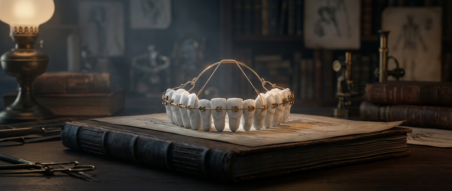 Early braces were metal cages for your teeth