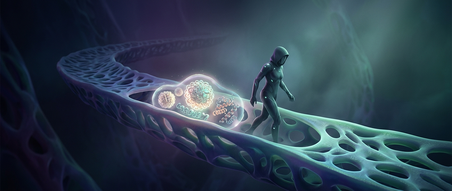 Smuggling macromolecules straight through cells