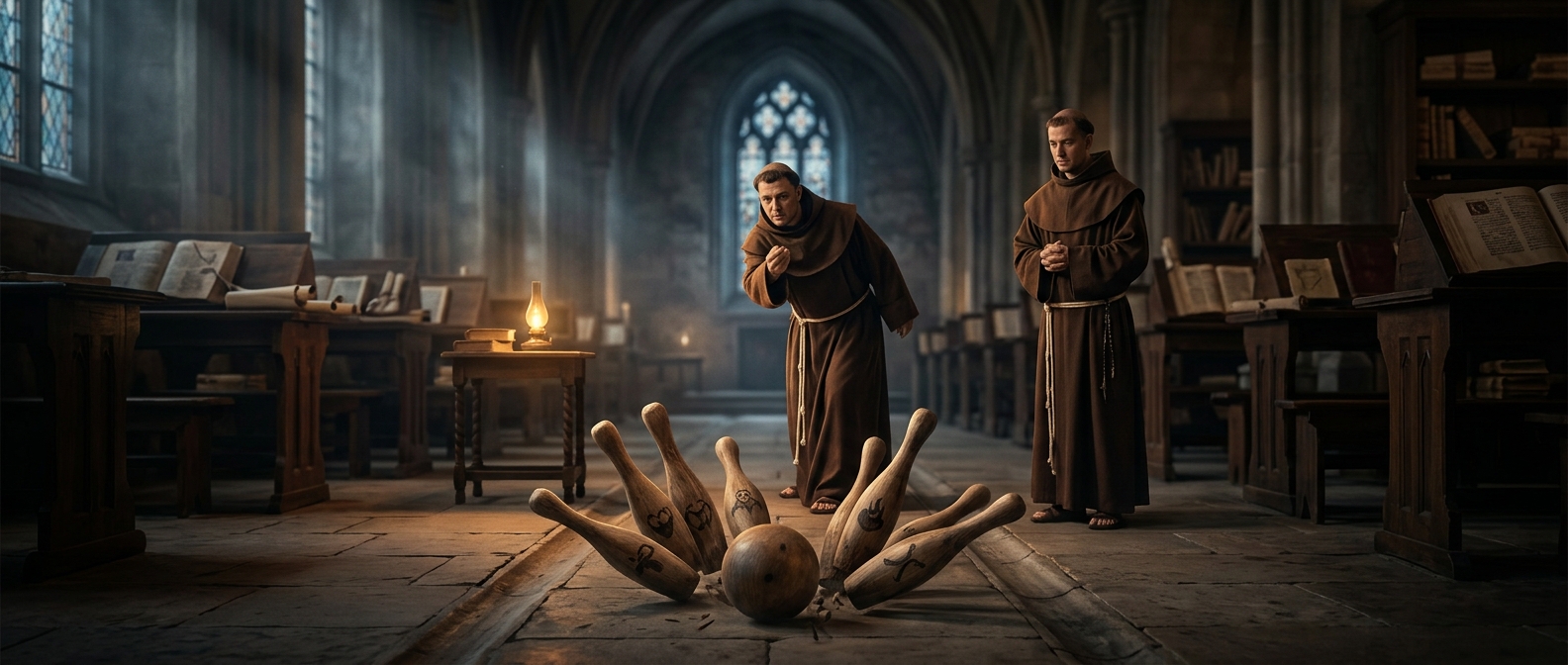 Bowling began as a ritual for smashing sins