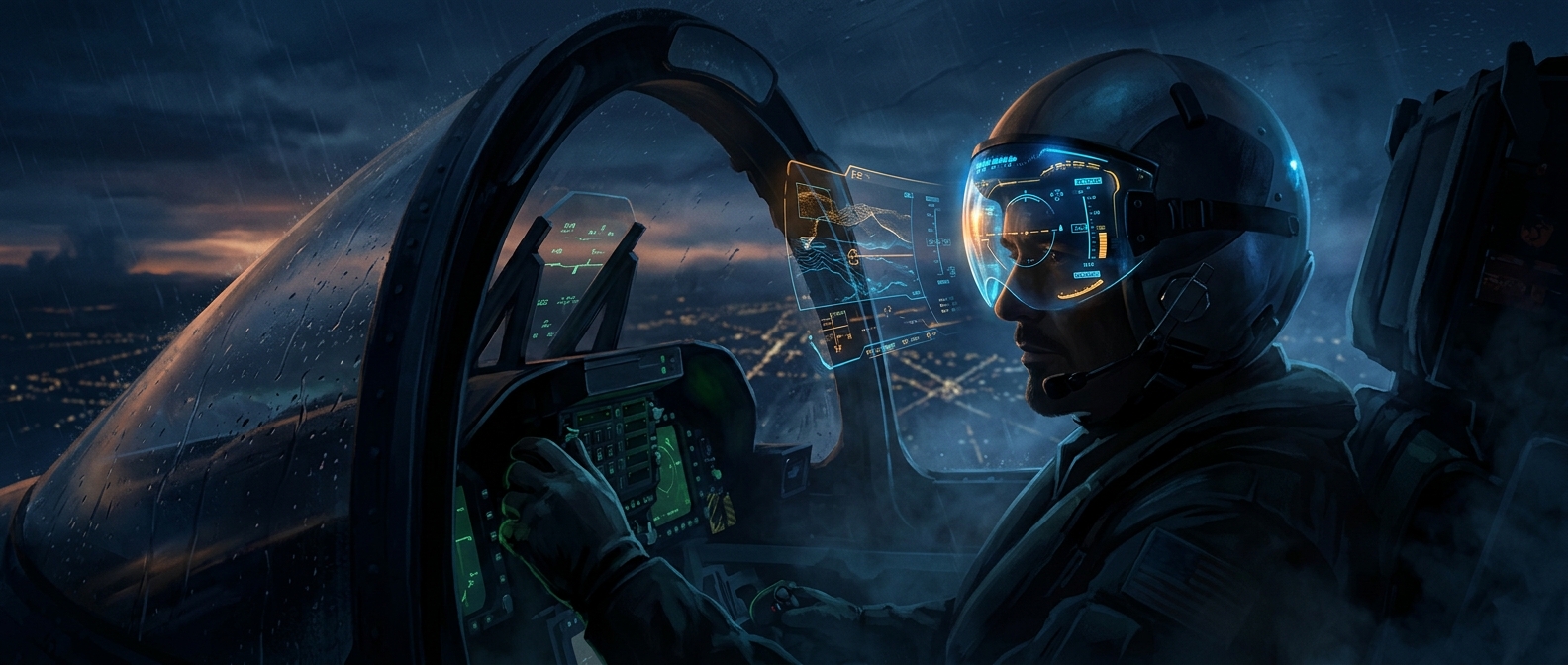 Iron Man's HUD was inspired by F-35 helmets