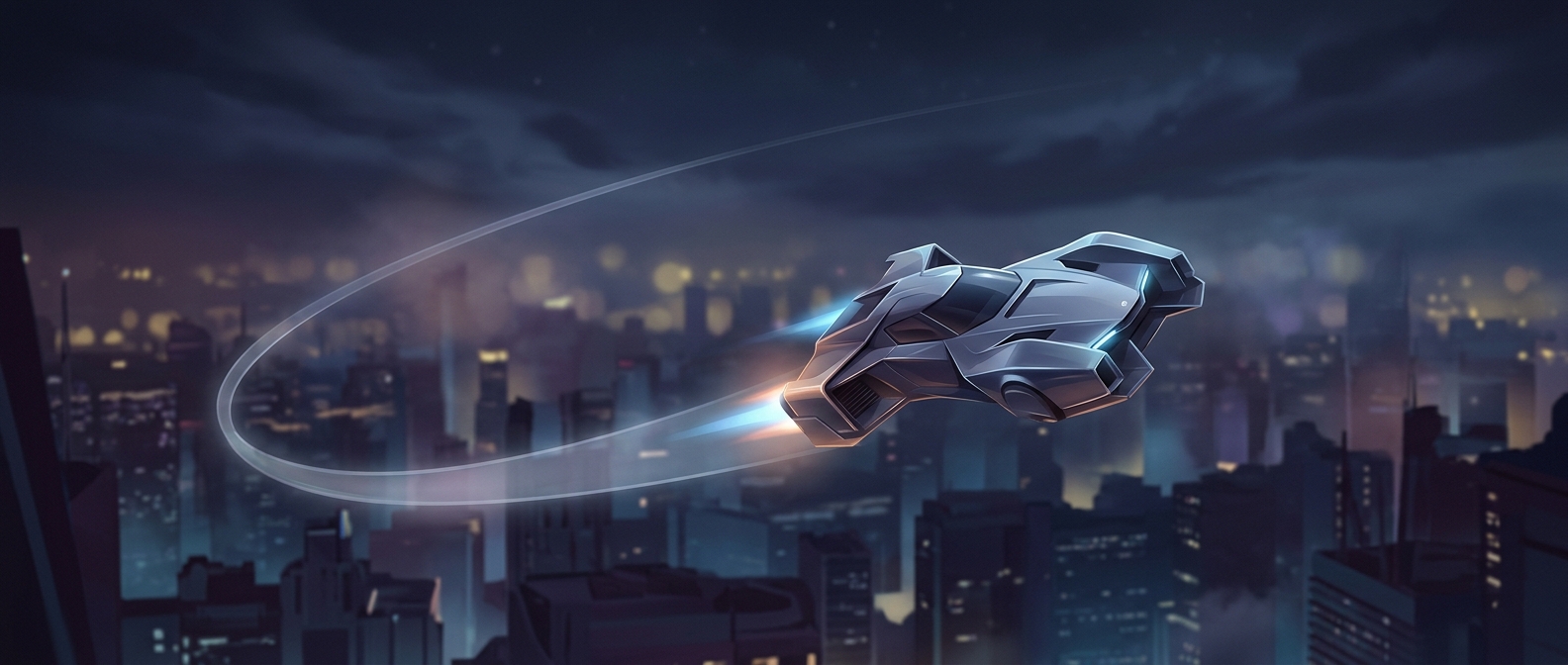 How a car can be steered while airborne