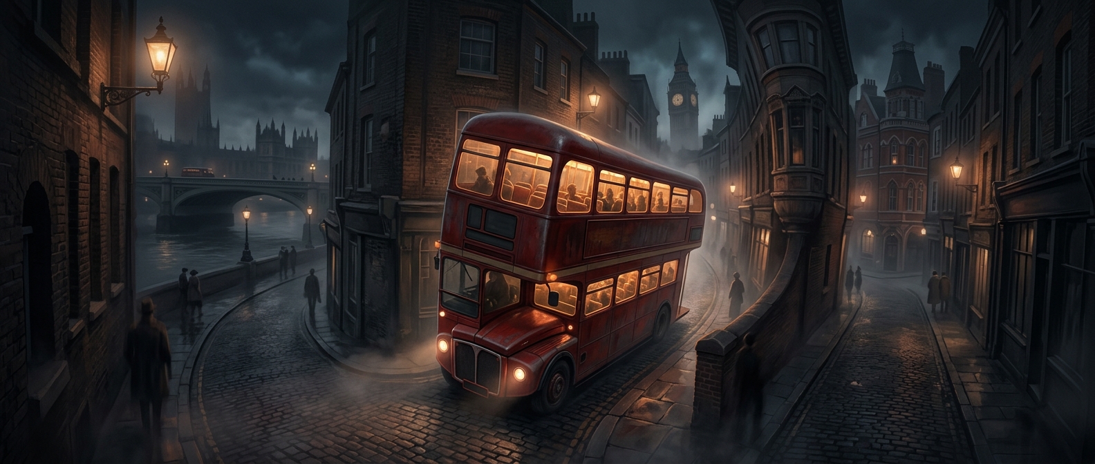 Double-decker buses were made to cheat space