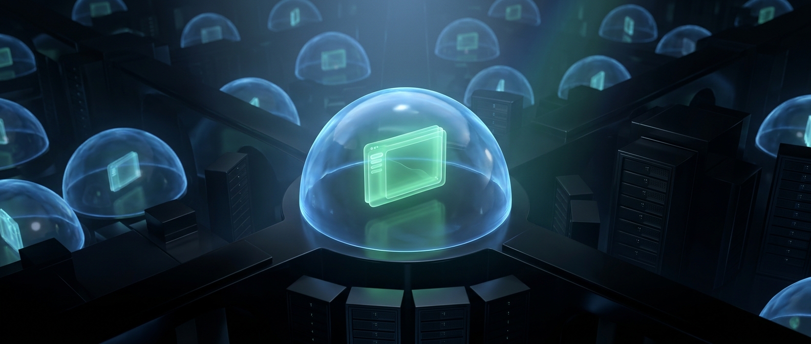 One computer can run dozens of separate systems