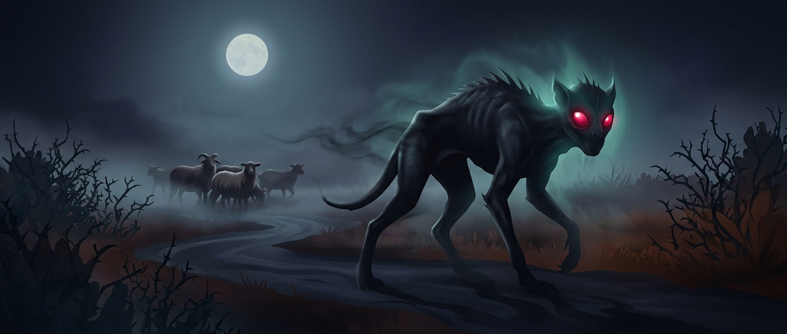 Chupacabra vampirism targeting local livestock