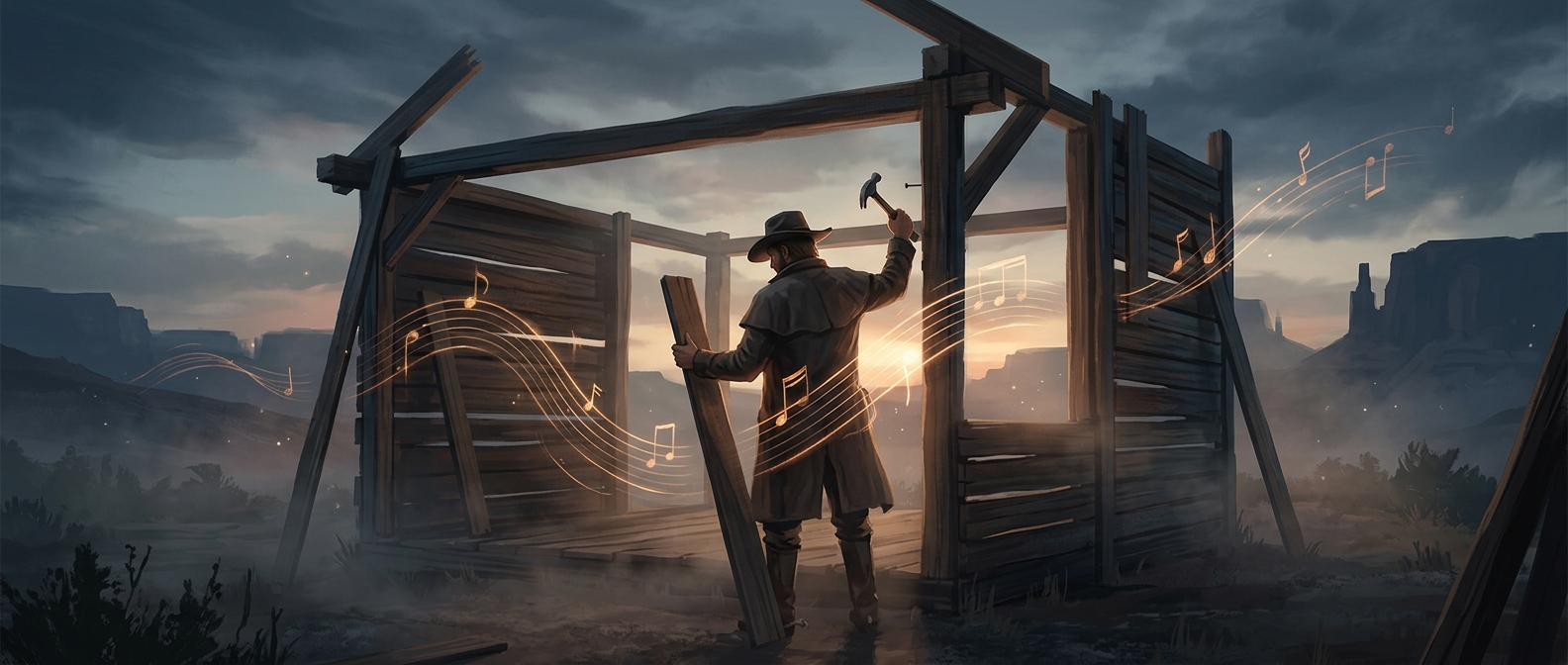 Red Dead Redemption 2 turns housebuilding into a rhythm game
