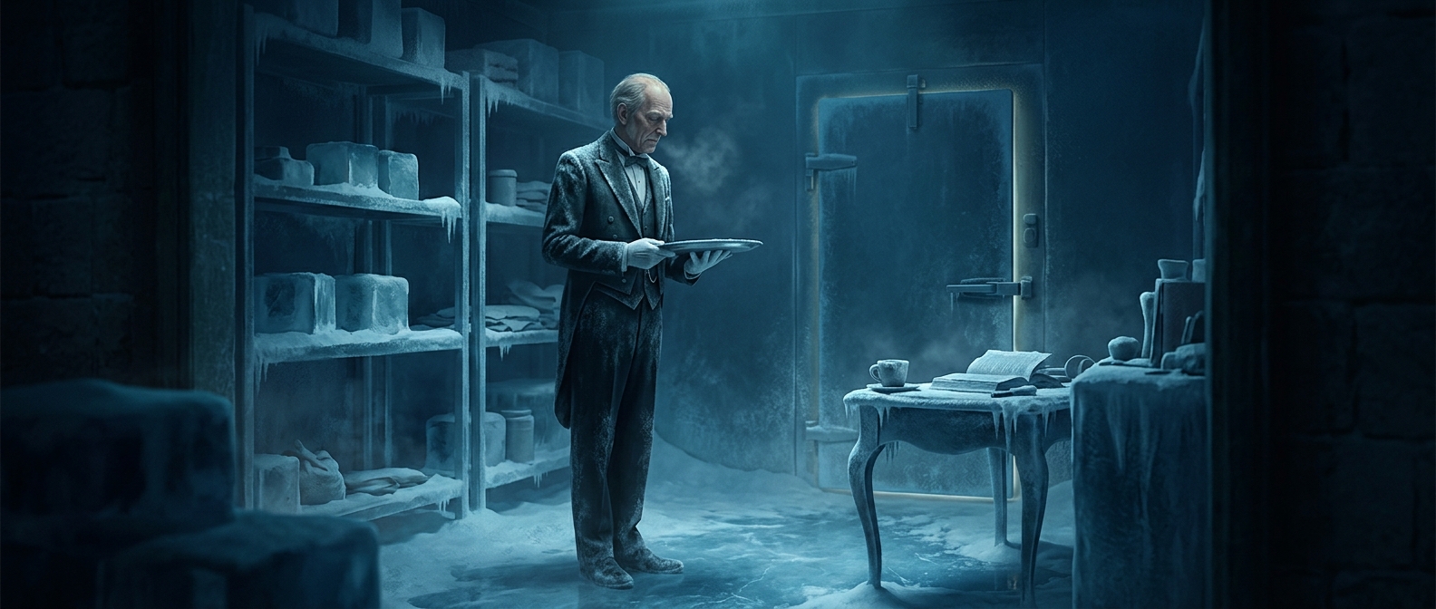 The Tomb Raider butler you can trap in a freezer