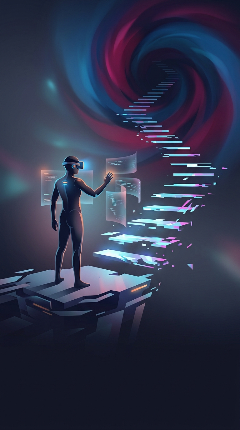 Why do developers of high-end Virtual Reality games almost completely avoid putting staircases in their worlds?