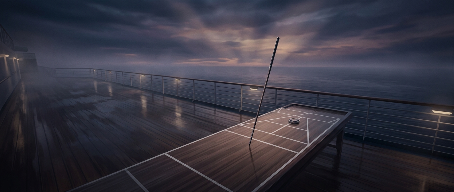 Shuffleboard requires absolutely zero athletic skill