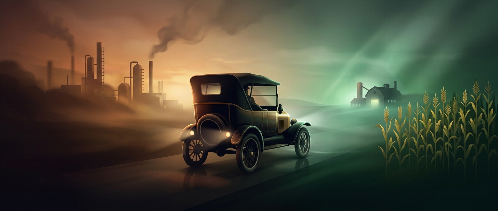 Почему Model T мог ездить на домашнем этаноле