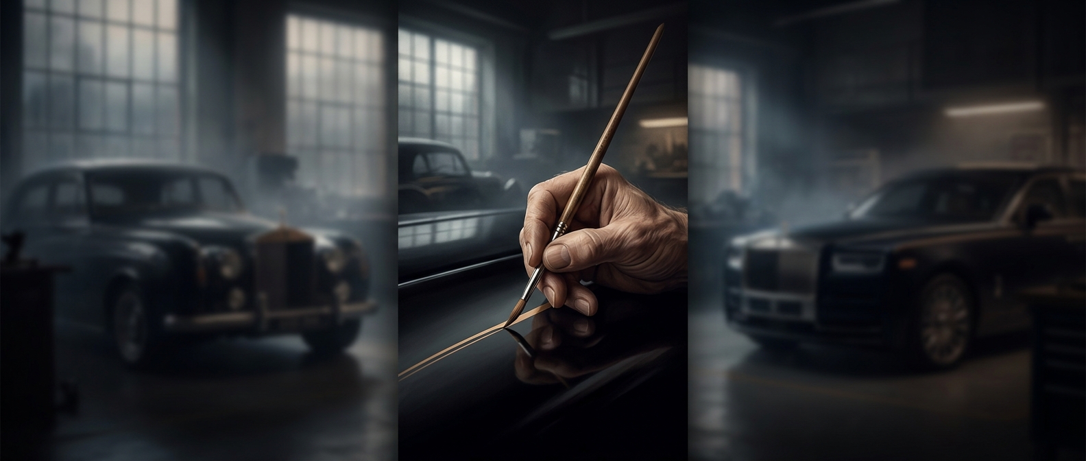 Почему Rolls-Royce рисуют кисточкой из беличьей шерсти