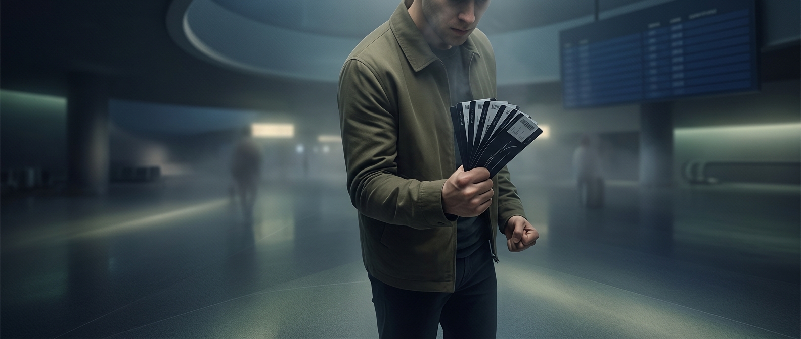 The ticket-holder's pocket-checking curse