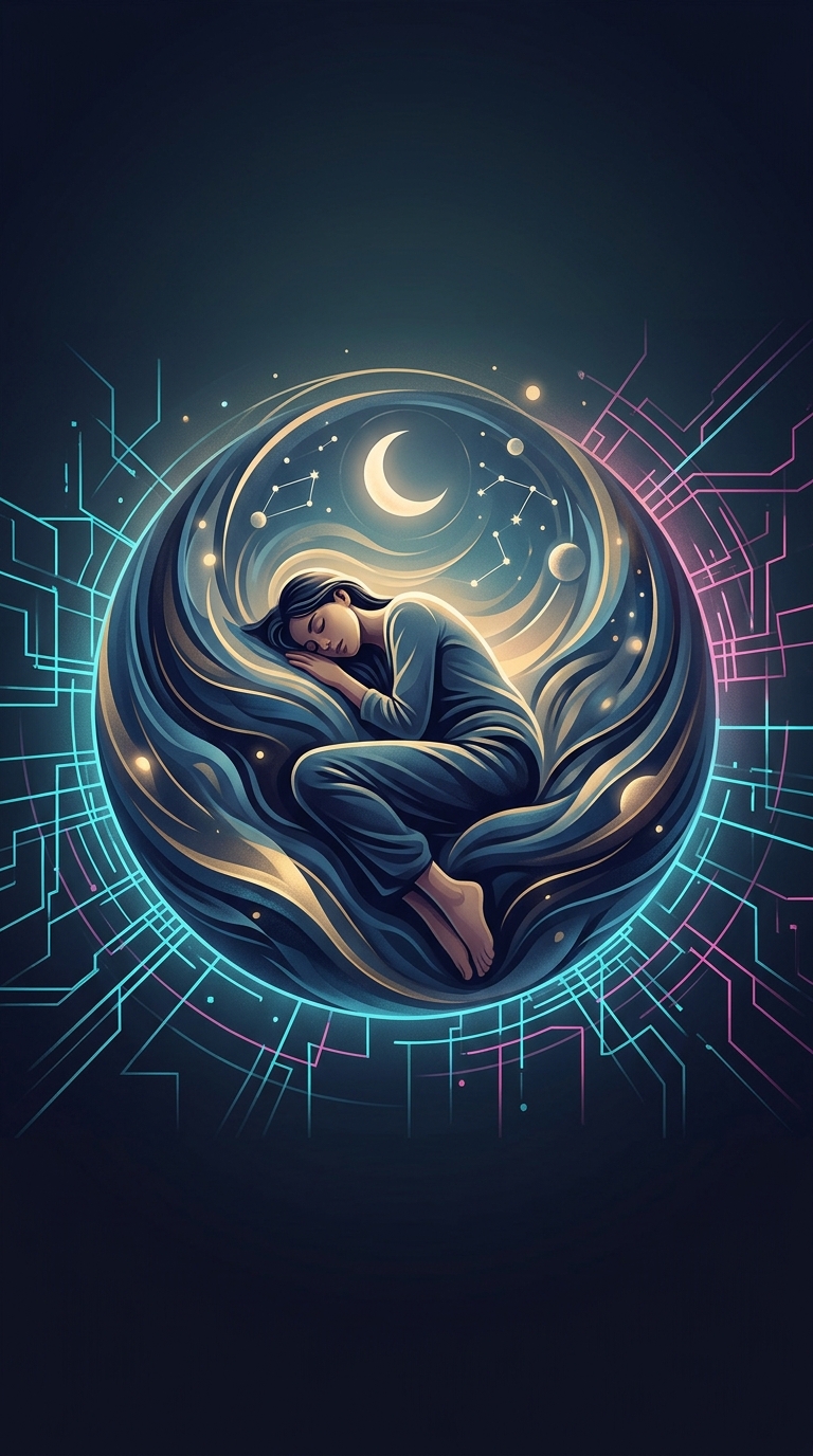 Before the Industrial Revolution ruined our circadian rhythms, how did almost all humans naturally prefer to sleep?