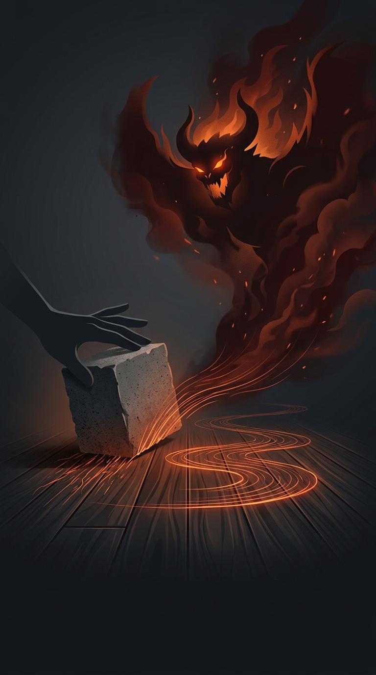 Sound designers created the terrifying roar of the Balrog in The Lord of the Rings by dragging a heavy cinder block across a wooden floor and significantly lowering the pitch of the recorded audio.