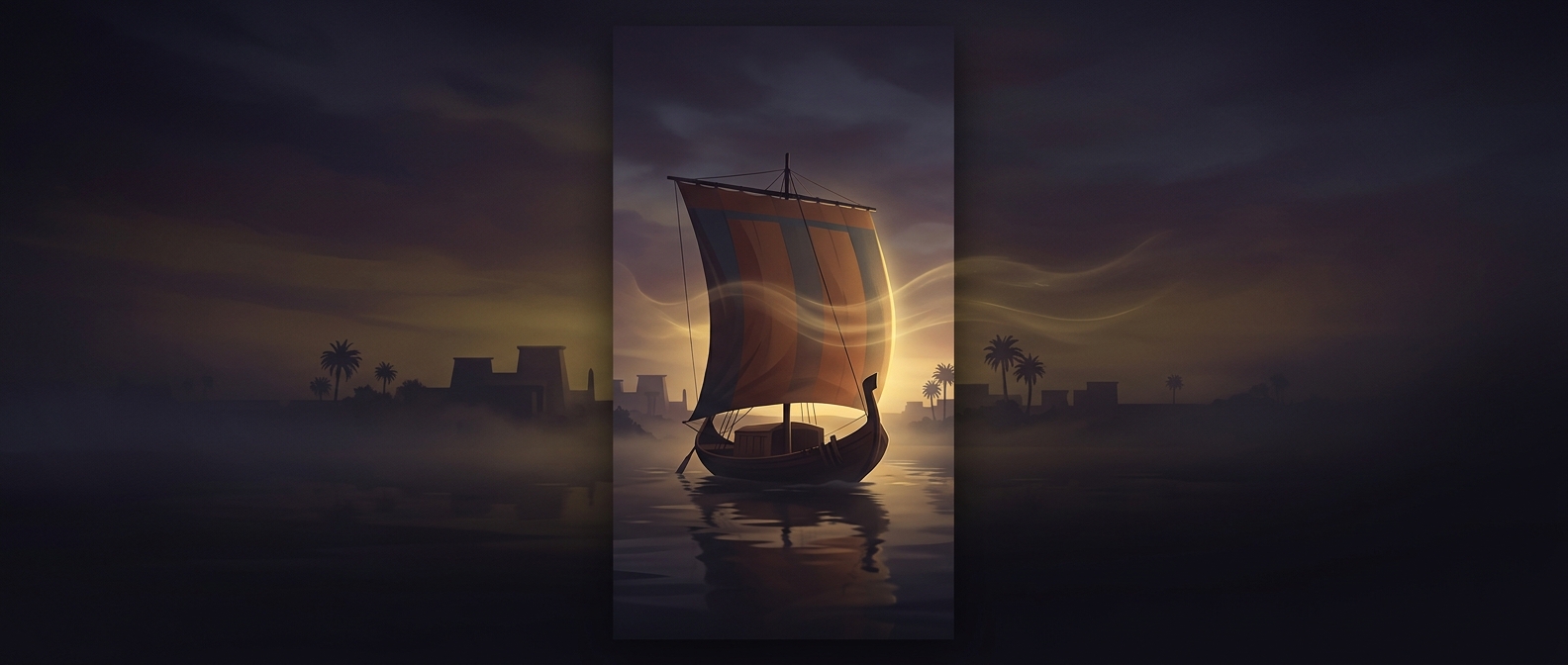 Why ancient Egyptian ships struggled to sail upwind