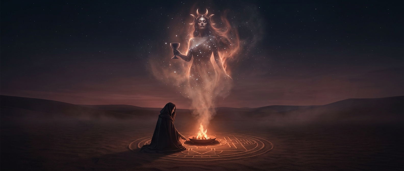 Babalon Working was a desert ritual to manifest a goddess