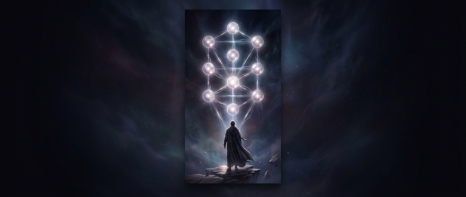 Sephirot represent divine emanations rather than places