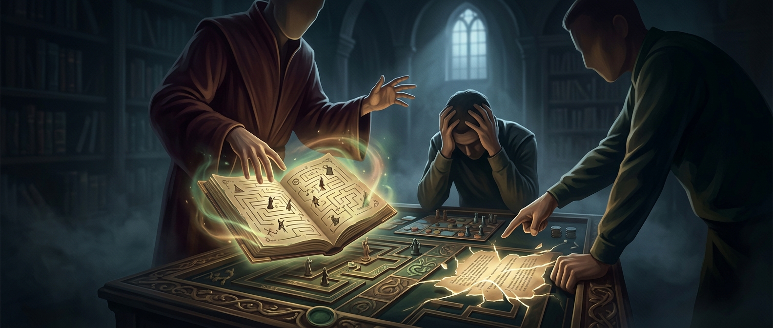 When board-game rules become courtroom arguments