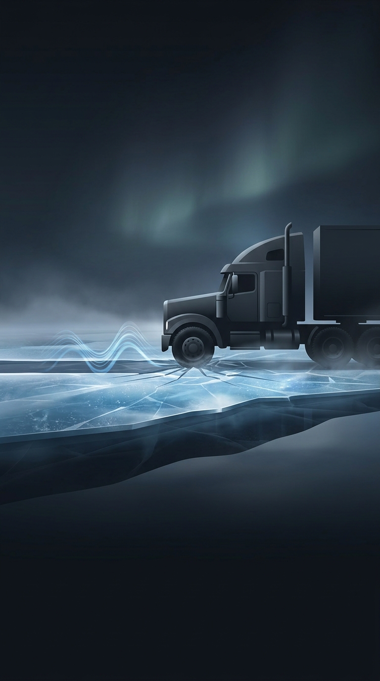 Canadian truck drivers routinely haul massive multi-ton loads across frozen lakes in the dead of winter, relying on ice roads that only exist for a few months out of the year…