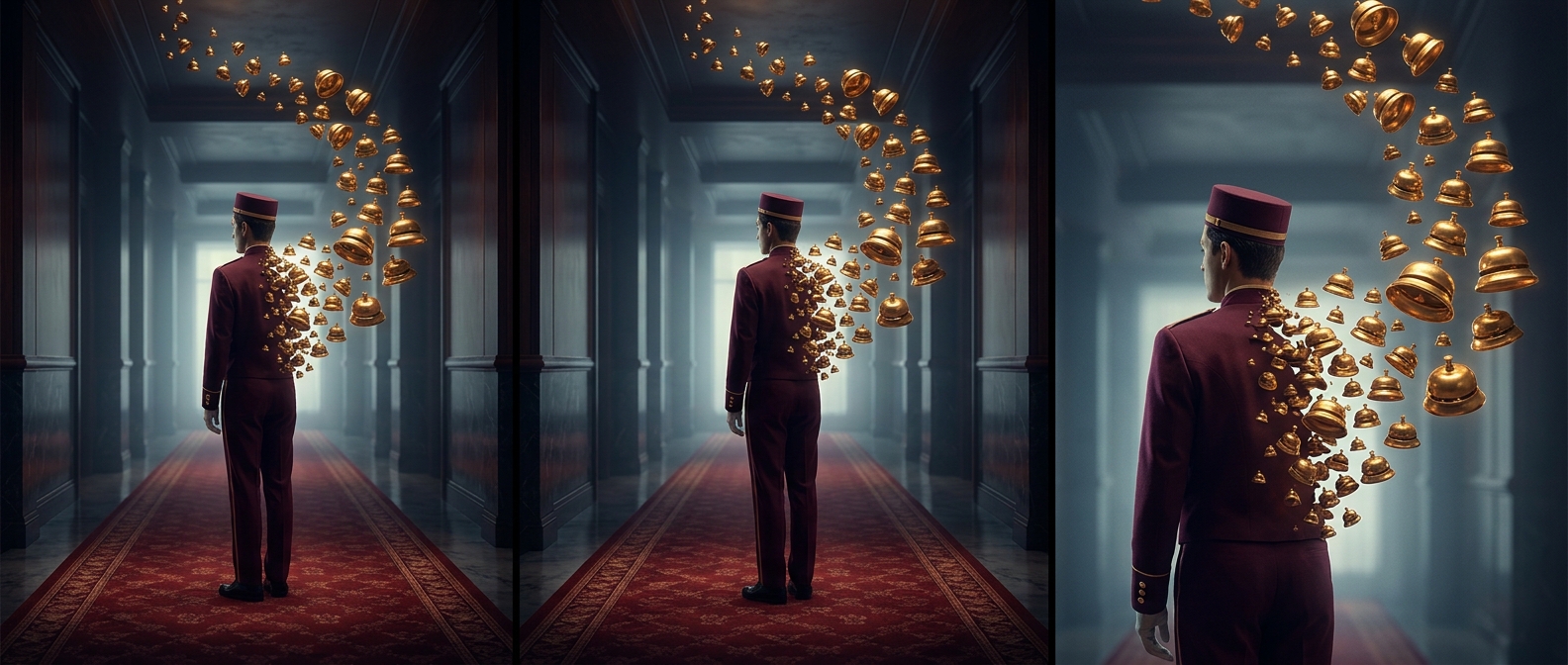 Why hotel staff are called bellhops
