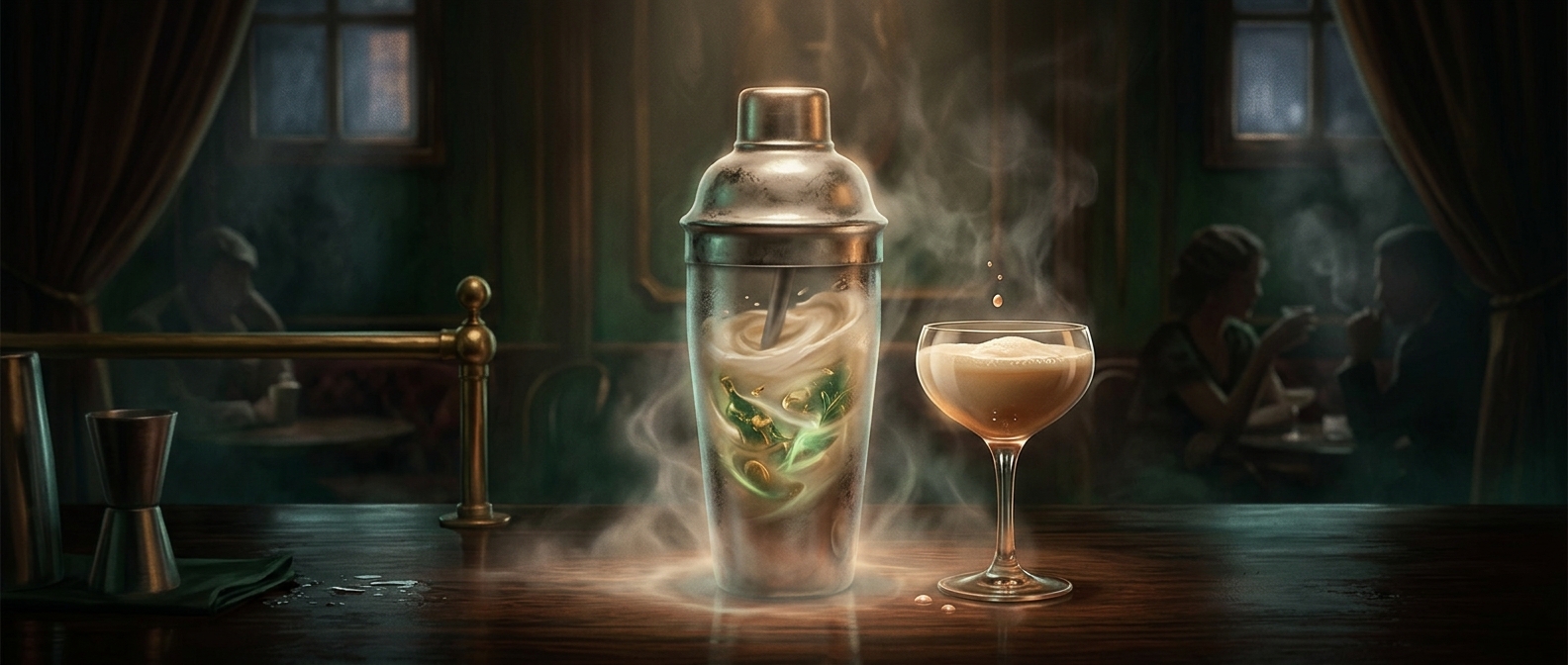 Milkshakes were once alcoholic