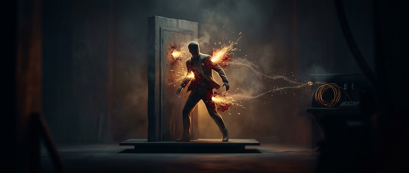 How movies make bullet wounds explode