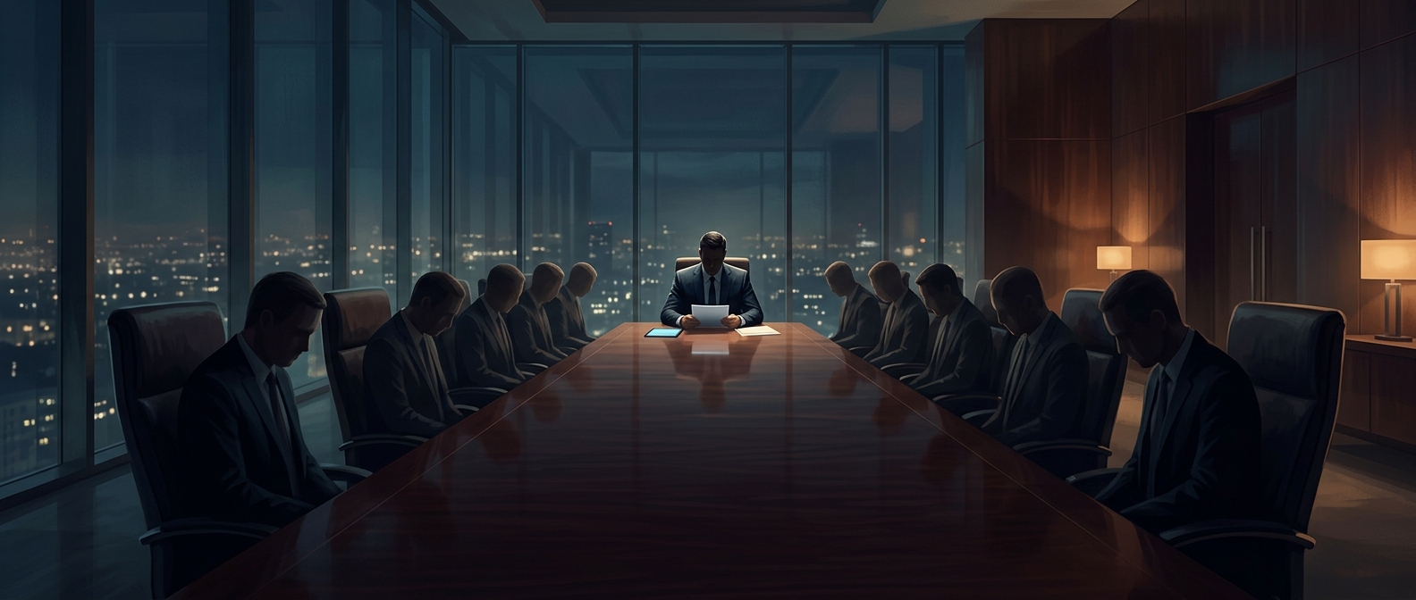 Corporate boards rarely challenge the chief executive