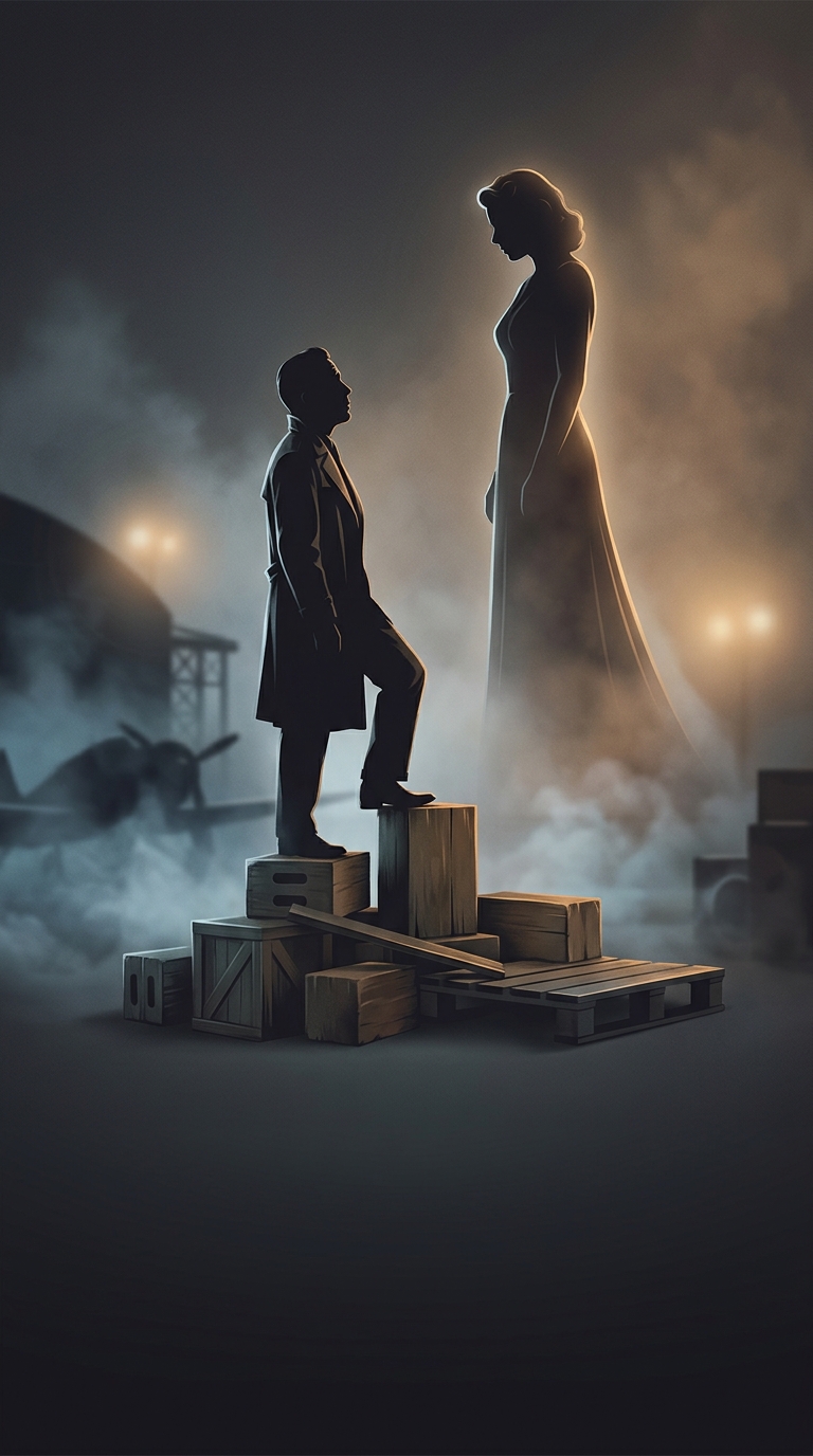 Humphrey Bogart was notably shorter than his co-star Ingrid Bergman in Casablanca, meaning the famously tough, iconic leading man had to stand on wooden blocks or sit on…