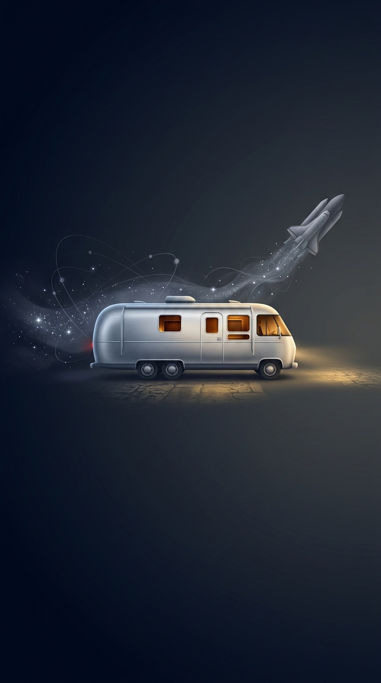 NASA astronauts used a modified Airstream motorhome known as the Astrovan to travel from crew quarters to the launch pad for over a quarter of a century; the silver bullet…