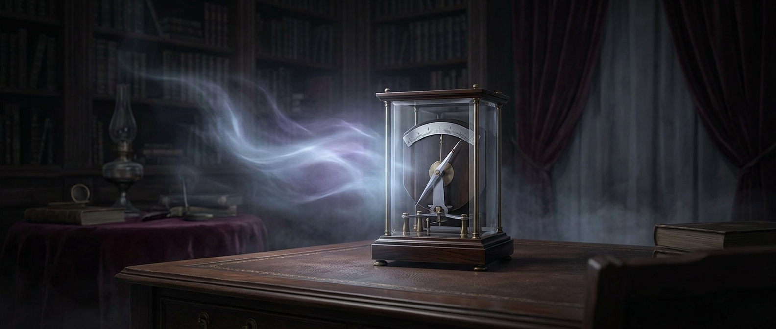Nineteenth-century ghost hunters used highly sensitive galvanometers to supposedly measure unseen spiritual entities