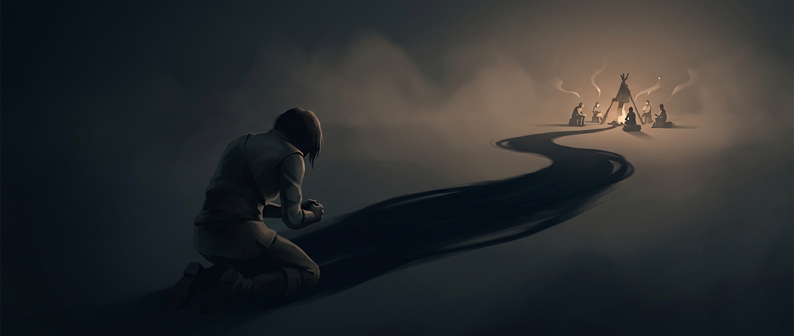 Why game heroes go silent during trauma
