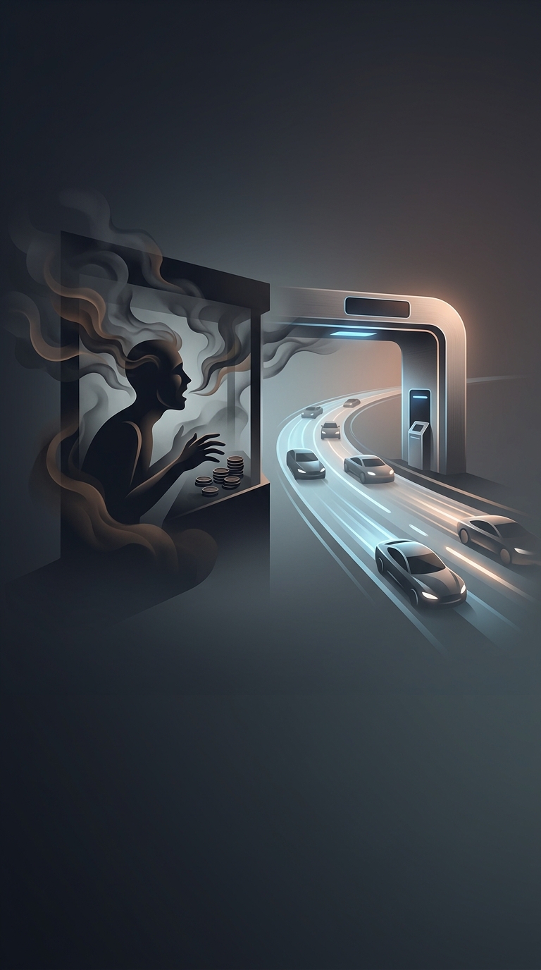 Toll booth operators historically experienced terrible respiratory issues from inhaling concentrated vehicle exhaust for eight hours a day, leading to the rapid automation of electronic toll collection systems.